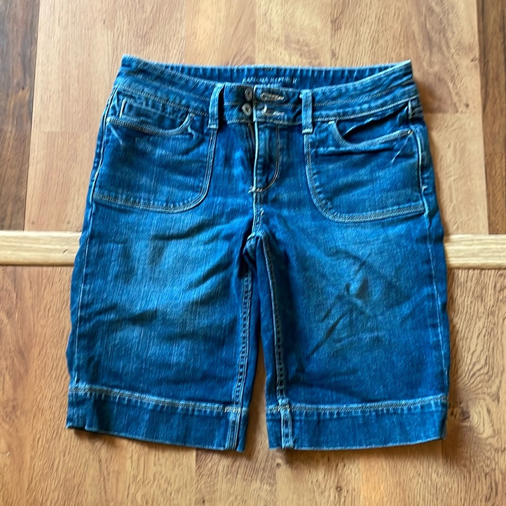 Jean Bermuda shorts